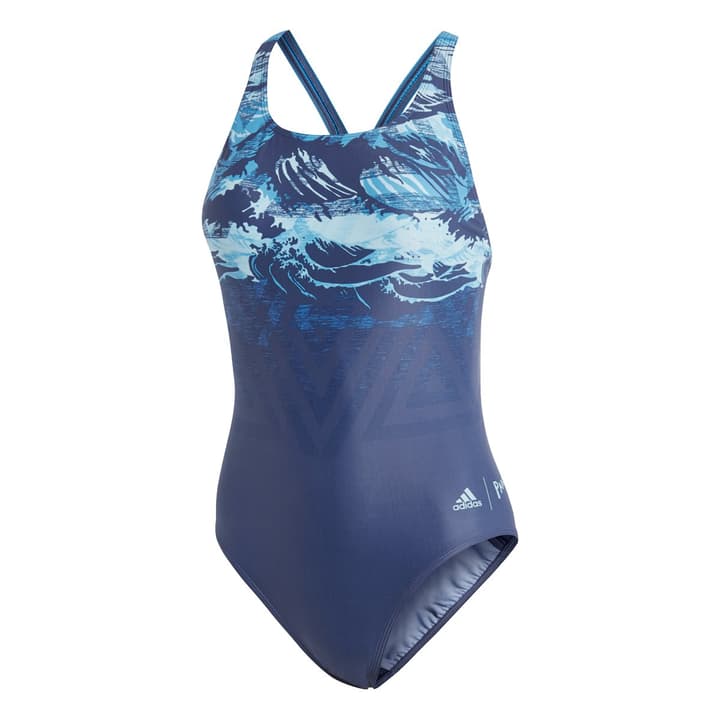 Adidas fitness t suit placed print parley Maillot de bain pour femme fitness t suit placed print parley Maillot de bain pour femme Adidas 463101004443 Couleur bleu marine Taille 44 Photo no. 1