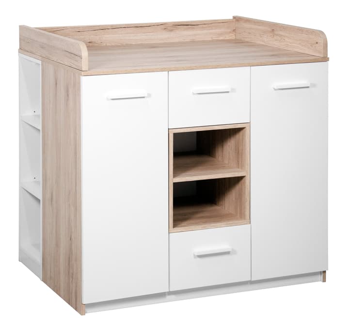 LILOU Wickelkommode LILOU Wickelkommode 404941400000 Grösse B: 102.0 cm x T: 74.0 cm x H: 101.5 cm Farbe Eiche / Weiss Bild Nr. 1
