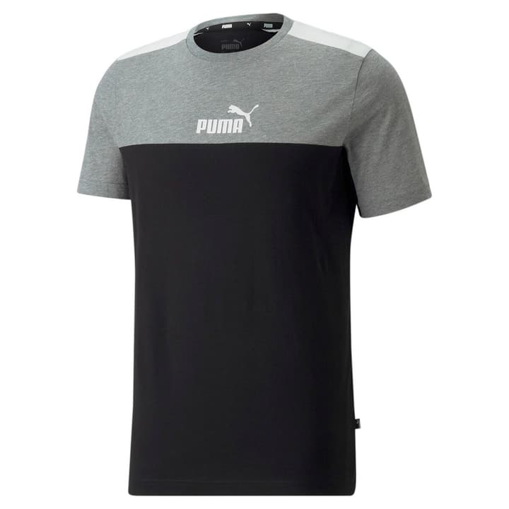 Image of Puma Ess+ Block Tee Shirt schwarz bei Migros SportXX