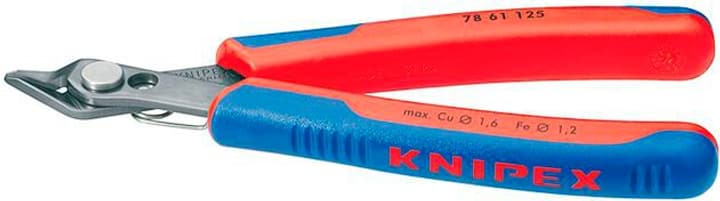 Image of Knipex Elektro-Seitenschneider 7861 125mm Elektronik-Seitenschneider