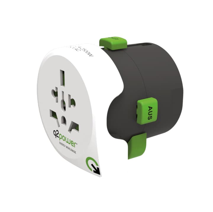 Image of q2power Weltreiseadapter 'Qdapter 360' Reiseadapter bei Do it + Garden von Migros