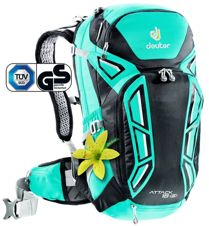 Deuter Attack 18 SL Sac à dos pour femme Attack 18 SL Sac à dos pour femme Deuter 460262300085 Couleur menthe Taille Taille unique Photo no. 1