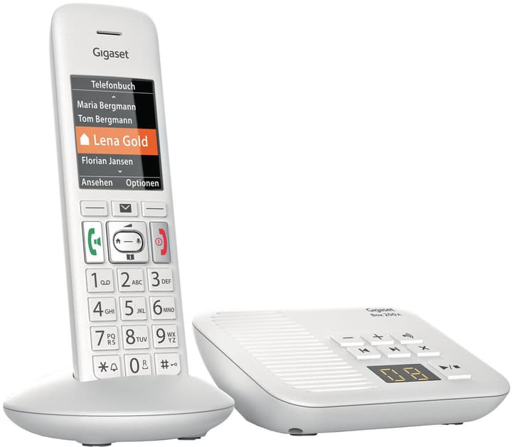 Gigaset E370 A blanc Téléphone fixe E370 A blanc Téléphone fixe Gigaset 785300133470 Photo no. 1