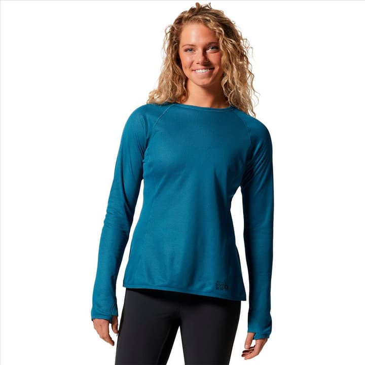 Image of Mountain Hardwear W AirMesh LS Crew Langarmshirt azur
