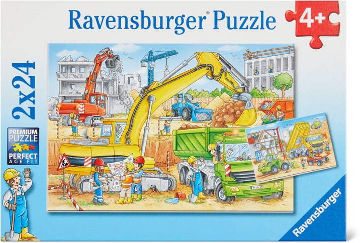 Sur le chantier Ravensburger Puzzle Sur le chantier Ravensburger Puzzle 748976400000 Photo no. 1