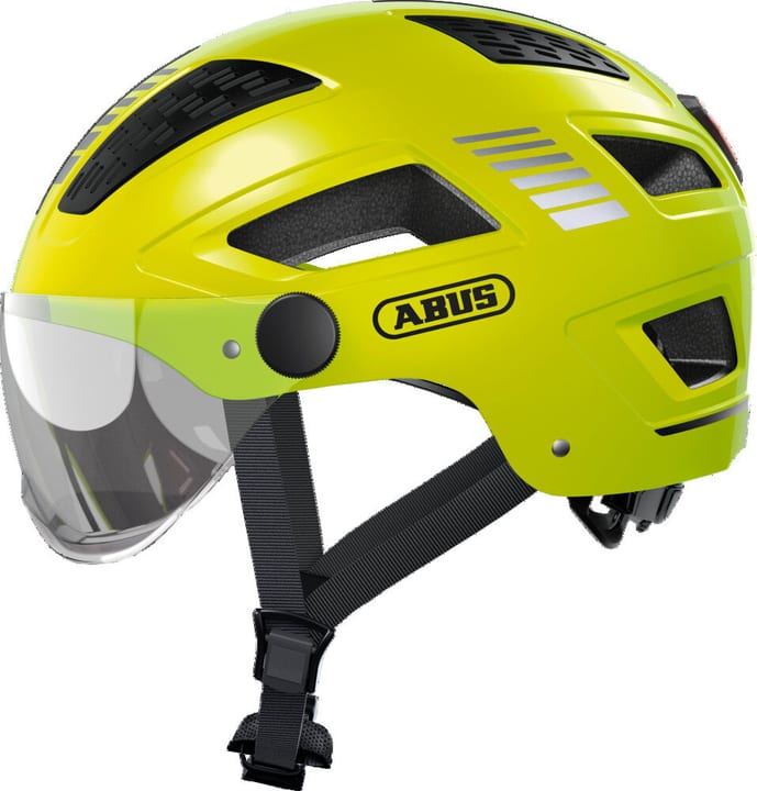 Image of Abus Hyban 2.0 ACE Velohelm neongelb