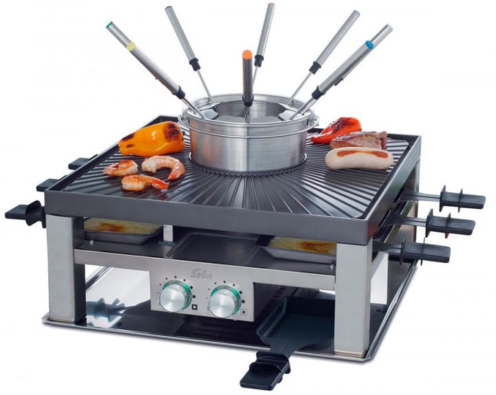Solis Combi-Grill 3 in 1 Appareil à raclette et grill Combi-Grill 3 in 1 Appareil à raclette et grill Solis 717475800000 Photo no. 1