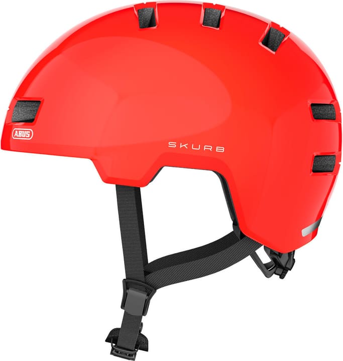 Image of Abus Skurb Velohelm orange