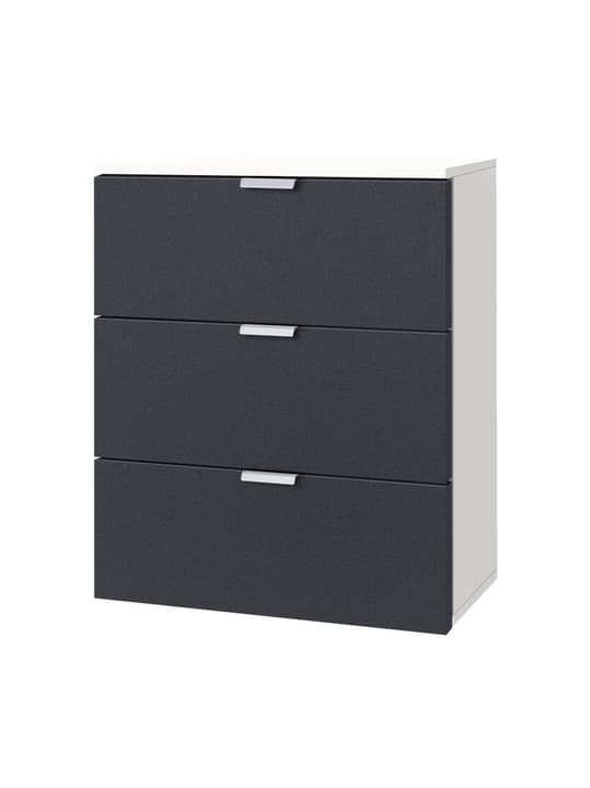 ORSON Commode ORSON Commode 404479600000 Couleur Graphite Dimensions L: 50.0 cm x P: 42.0 cm x H: 61.0 cm Photo no. 1