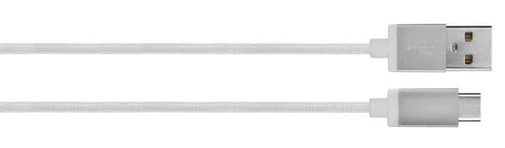 XQISIT Cotton Cable USB-C 1.8m blanc Cotton Cable USB-C 1.8m blanc XQISIT 798222600000 Photo no. 1