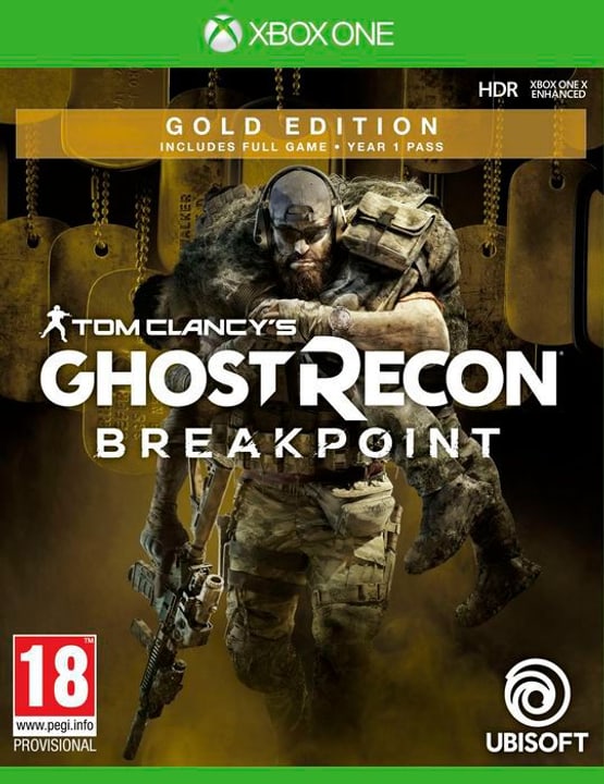 Xbox One - Tom Clancy's Ghost Recon: Breakpoint - Gold Edition Box Xbox One - Tom Clancy's Ghost Recon: Breakpoint - Gold Edition Box 785300144492 Photo no. 1