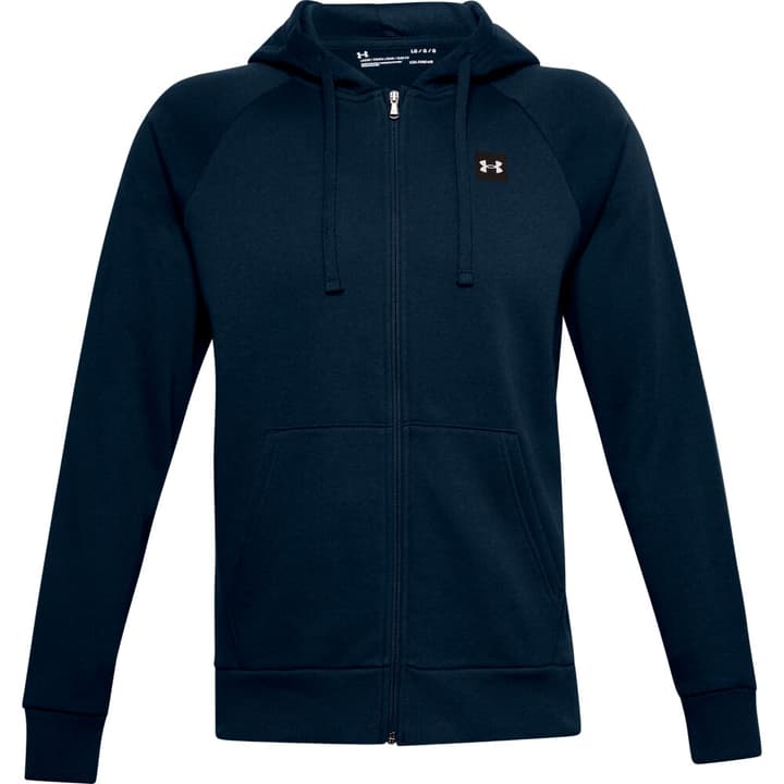 Image of Under Armour Rival Fleece FZ Hoodie Trainingsjacke dunkelblau bei Migros SportXX