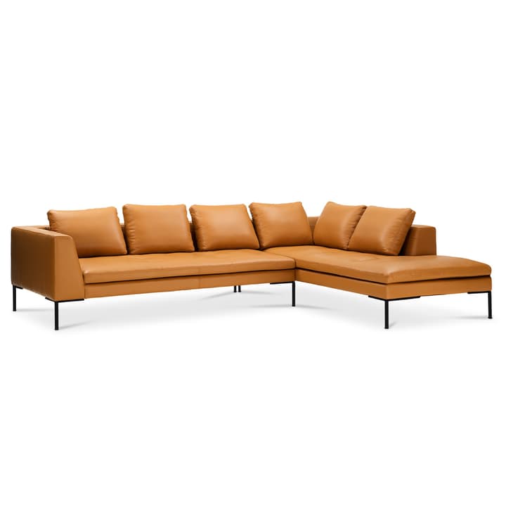 BRANDON Canapé d'angle 3pl/Rec BRANDON Canapé d'angle 3pl/Rec 366125750255 Dimensions L: 319.0 cm x P: 230.0 cm x H: 86.0 cm Couleur Cognac Photo no. 1