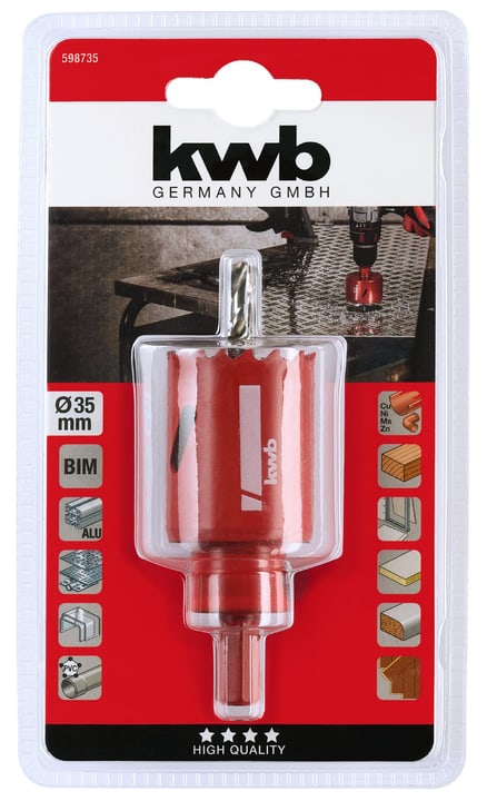 Image of kwb HSS BIM Lochsäge 35 mm bei Do it + Garden von Migros