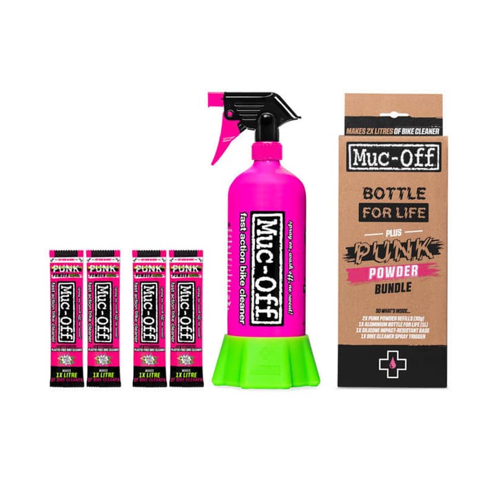 Image of MucOff Punk Powder Fahrradreiniger (4pack)+Bottle Pflegemittel bei Migros SportXX