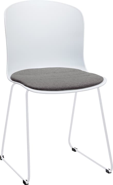 BRERA Stuhl BRERA Stuhl 402376100000 Grösse B: 47.0 cm x T: 51.5 cm x H: 80.5 cm Farbe Grau Bild Nr. 1