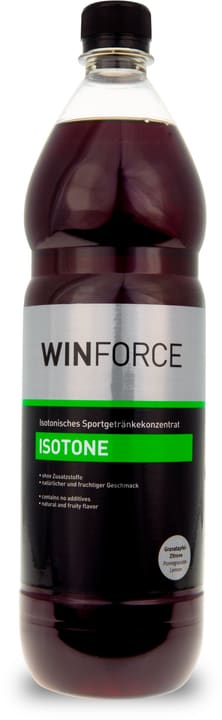 Winforce Isotone Isotone, bottiglia da 1 litro Isotone Isotone, bottiglia da 1 litro Winforce 471970305393 Colore farbig Gusto Mela-Granata-limone N. figura 1