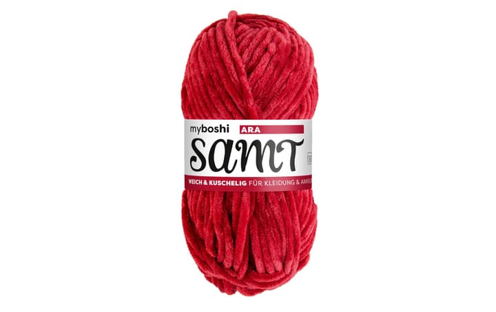 Image of My Boshi Wolle Chenille Samt Ara 100 g, m