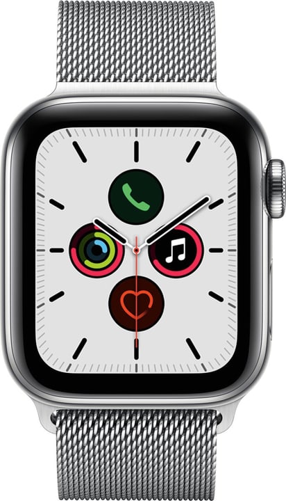 Apple Watch Series 5 LTE 40mm silver Stainless Steel silver Stainless Steel Milanese Loop Smartwatch Watch Series 5 LTE 40mm silver Stainless Steel silver Stainless Steel Milanese Loop Smartwatch Apple 785300146942 N. figura 1