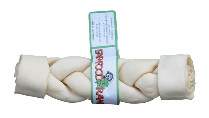 Image of Farm Food Rinderhaut Zopf, 19cm Kauartikel