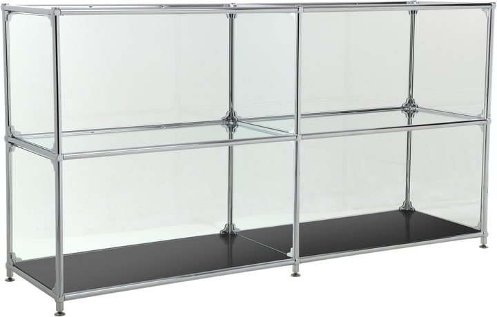 FLEXCUBE Sideboard FLEXCUBE Sideboard 401814220220 Grösse B: 152.0 cm x T: 40.0 cm x H: 80.5 cm Farbe Schwarz Bild Nr. 1