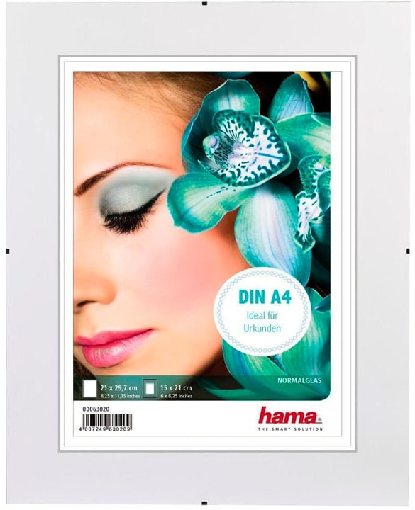 Image of Hama Bilderrahmen Clip-Fix Transparent, 15 x 21 cm
