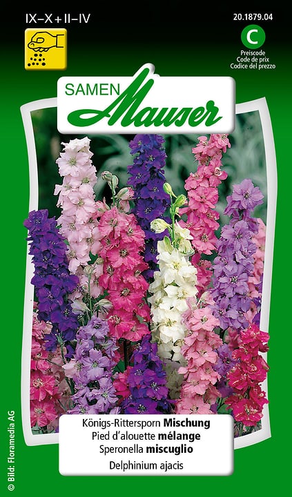 Image of Samen Mauser Königs-Rittersporn Mischung Blumensamen
