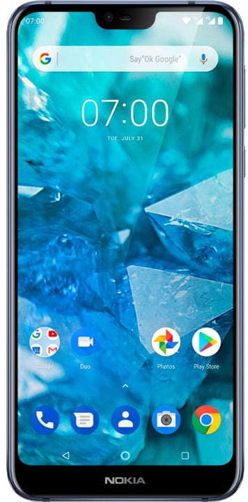 Nokia 7.1 Dual SIM 32GB blau Smartphone 7.1 Dual SIM 32GB blau Smartphone Nokia 785300139575 Bild Nr. 1