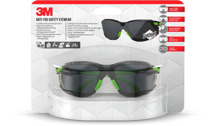 3M Arbeitsschutz SecureFitTM Lunettes de sécurité anti-buée SecureFitTM Lunettes de sécurité anti-buée 3M Arbeitsschutz 602868600000 Photo no. 1
