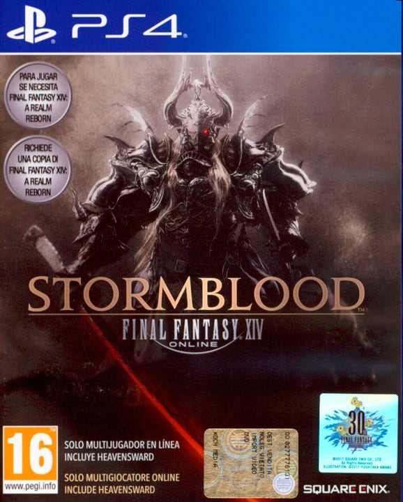 PS4 - Final Fantasy XIV: Stormblood Physique (Box) PS4 - Final Fantasy XIV: Stormblood Physique (Box) 785300122329 Photo no. 1