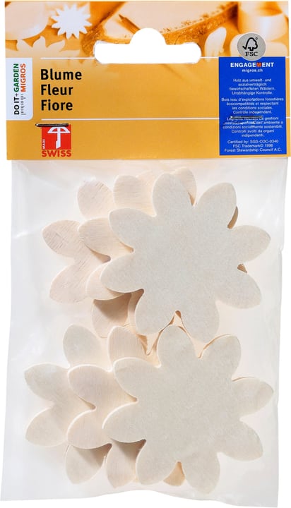 Legna Creativa Fleur FSC® 6pcs. Fleur FSC® 6pcs. Legna Creativa 664072200000 Photo no. 1