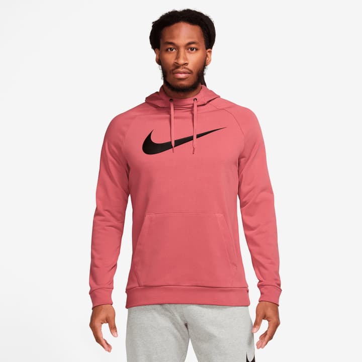 Image of Nike DF Hoodie Fitnesshoodie hellrot