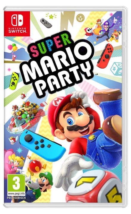 Nintendo Switch - Super Mario Party Box Switch - Super Mario Party Box Nintendo 785300137068 Langue Italien Plate-forme Nintendo Switch Photo no. 1