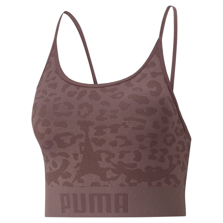Image of Puma W Top Studio Yogabustier schoko bei Migros SportXX