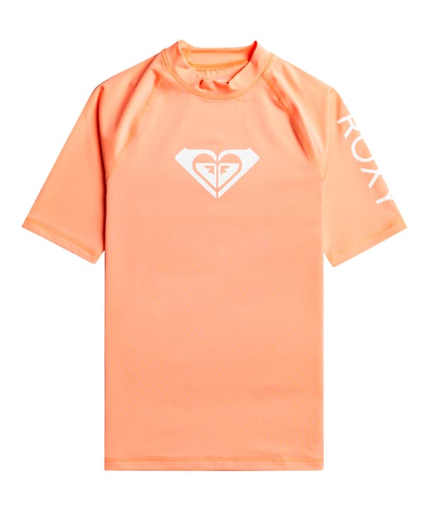Image of Roxy Whole Hearted SS UVP-Shirt koralle