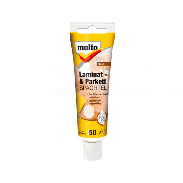 Image of Molto Laminat/Parkettspachtel Eiche braun 50 ml Spachtelmasse
