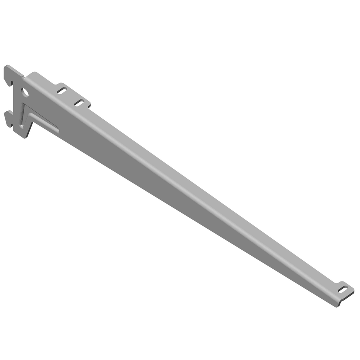 Image of ELEMENTSYSTEM Winkelträger 380 mm weissalu 2x Regalsysteme bei Do it + Garden von Migros