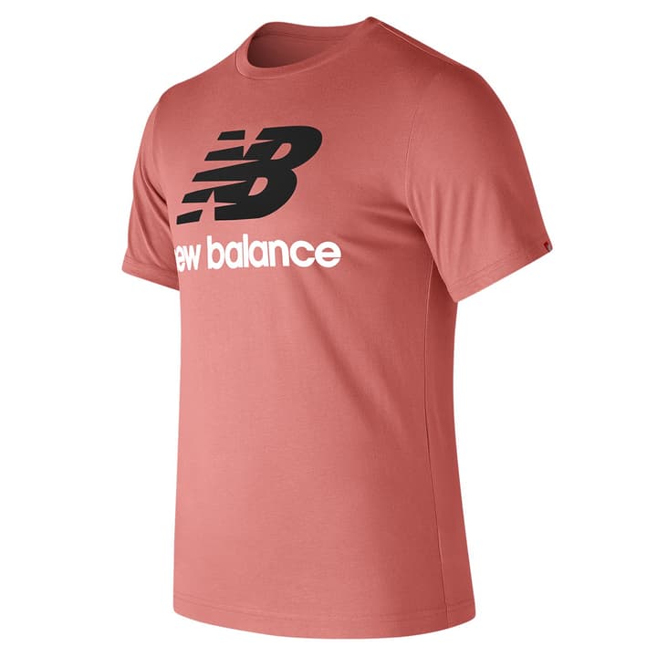 New Balance Essentials Stacked Logo Tee T-shirt pour homme Essentials Stacked Logo Tee T-shirt pour homme New Balance 462383300552 Couleur saumon Taille L Photo no. 1