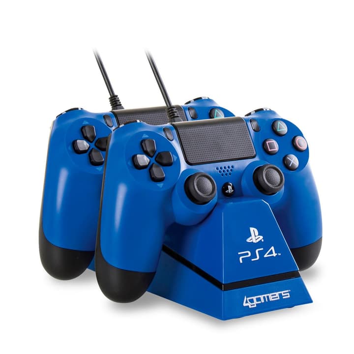 4gamers Charge Play & Charge avec Desktop Stand bleu Station de recharge Charge Play & Charge avec Desktop Stand bleu Station de recharge 4gamers 785300124156 Photo no. 1