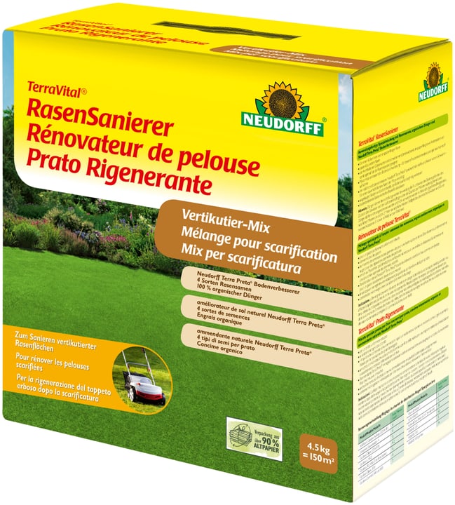 Image of Neudorff TerraVital RasenSanierer 4.5 kg Rasendünger bei Do it + Garden von Migros