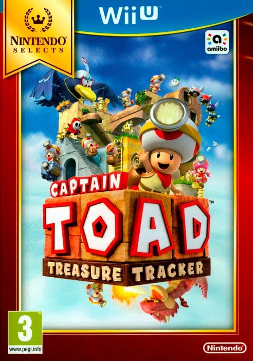Wii U - Nintendo Selects: Captain Toad Treasure Wii U - Nintendo Selects: Captain Toad Treasure 785300122218 Photo no. 1