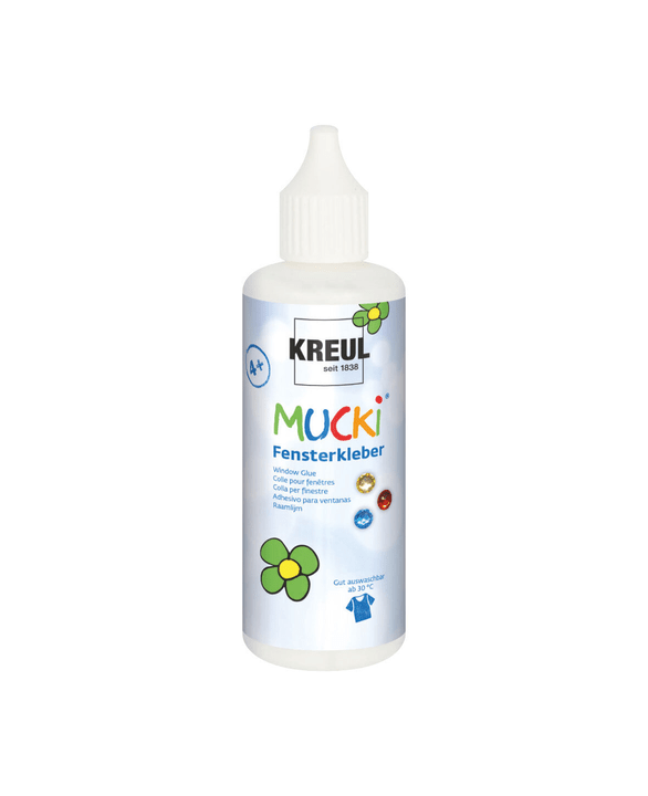 MUCKI Fensterkleber, 80ml Fensterfarbe