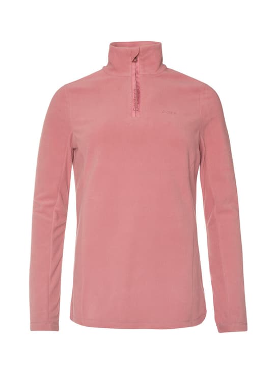 Image of Protest Mutez 1/4 zip top Pullover rosa