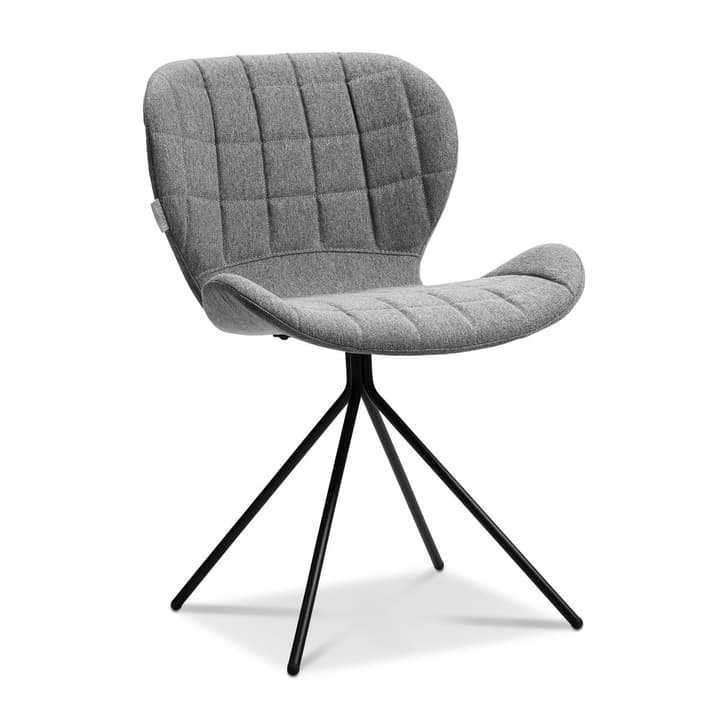 DOVER Chaise DOVER Chaise 366026969801 Dimensions L: 51.0 cm x P: 56.0 cm x H: 80.0 cm Couleur Gris Photo no. 1