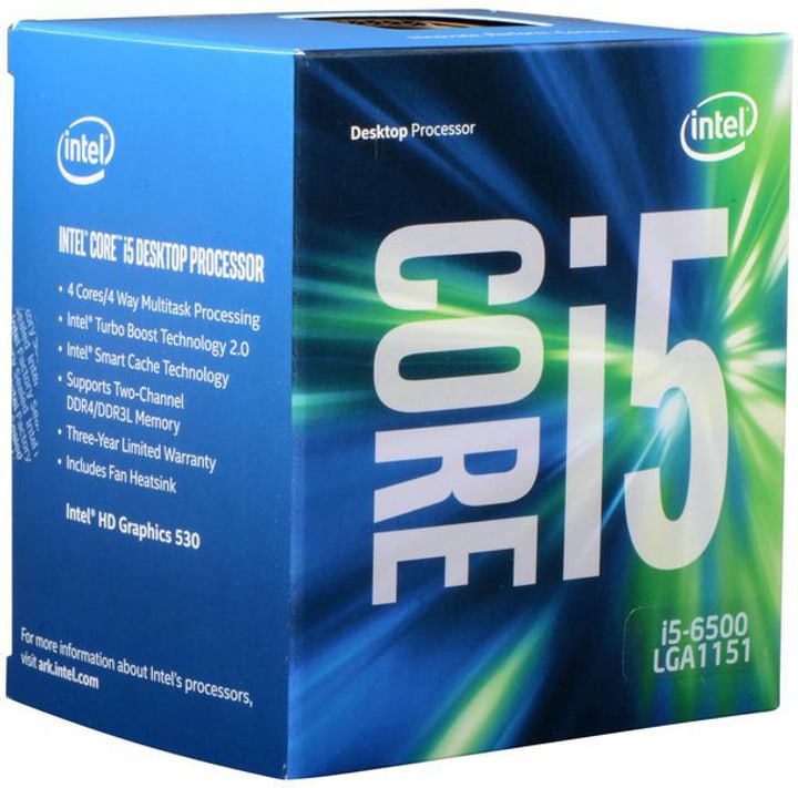 Intel CPU Core i5-6500 3.2 GHz Prozessor CPU Core i5-6500 3.2 GHz Prozessor Intel 785300143575 Bild Nr. 1