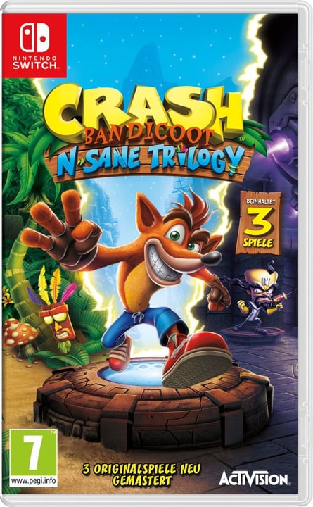 Switch - Crash Bandicoot N. Sane Trilogy Box Switch - Crash Bandicoot N. Sane Trilogy Box 785300133509 Sprache Deutsch Plattform Nintendo Switch Bild Nr. 1