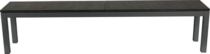 Image of M-Giardino LOCARNO, 200 cm, Gestell Anthrazit, Platte Granit Gartenbank bei Do it + Garden von Migros