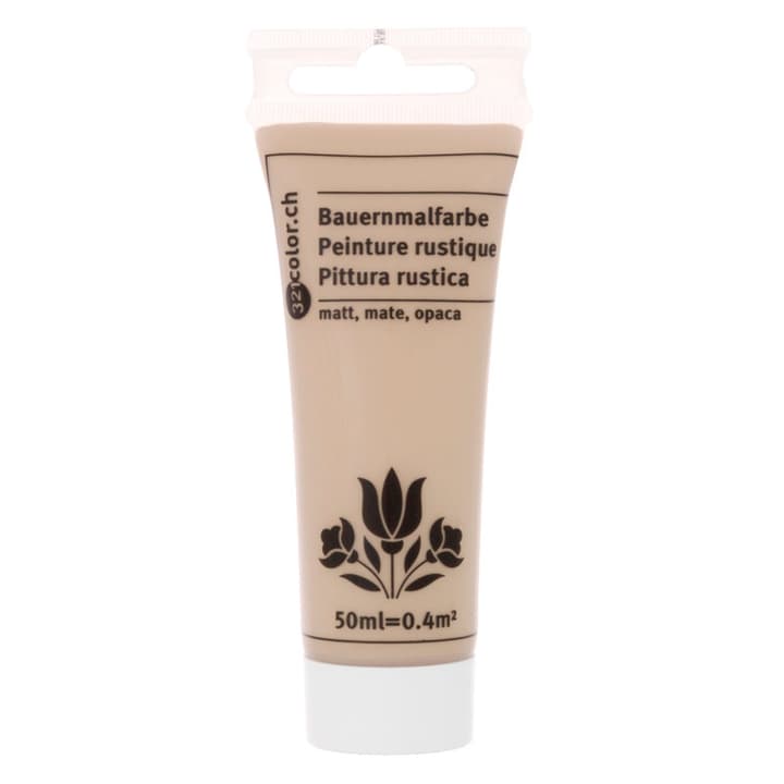 321Color Pittura rustica opaca 50ml Pittura rustica opaca 50ml 321Color 661408300000 Colore Grigio beige N. figura 1