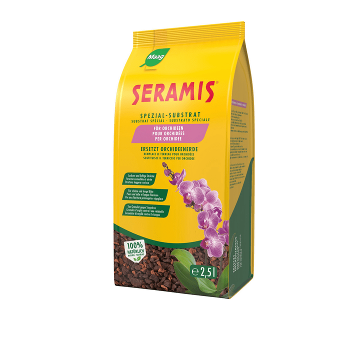 Image of Seramis Orchideen Substrat, 2.5 l Pflanzgranulat bei Do it + Garden von Migros