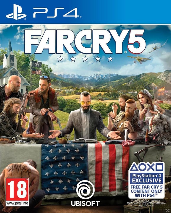 PS4 - Far Cry 5 Box PS4 - Far Cry 5 Box 785300128233 N. figura 1